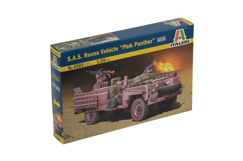 Italeri 6501 1:35 S.A.S. Recon Vehicle 'Pink Panther'