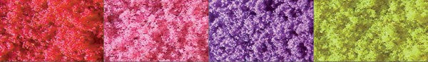 JTT 95145 Fine Blossom Turf - Four Colours 10 cu in.