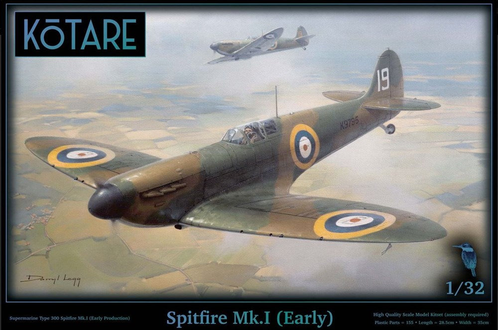 Kotare Models K32004 1:32 Spitfire Mk.I (Early)