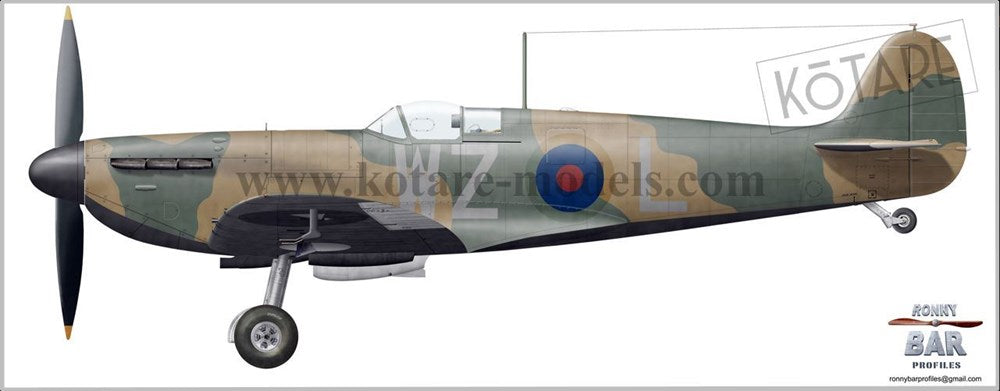 Kotare Models K32004 1:32 Spitfire Mk.I (Early)
