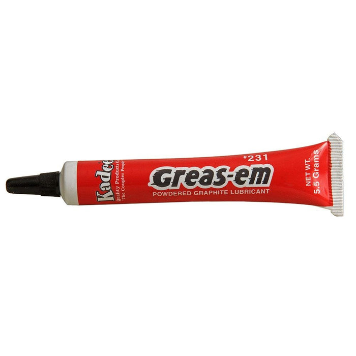 Kadee No.231 Greas-em Dry Graphite Lubricant 5.5 gram tube
