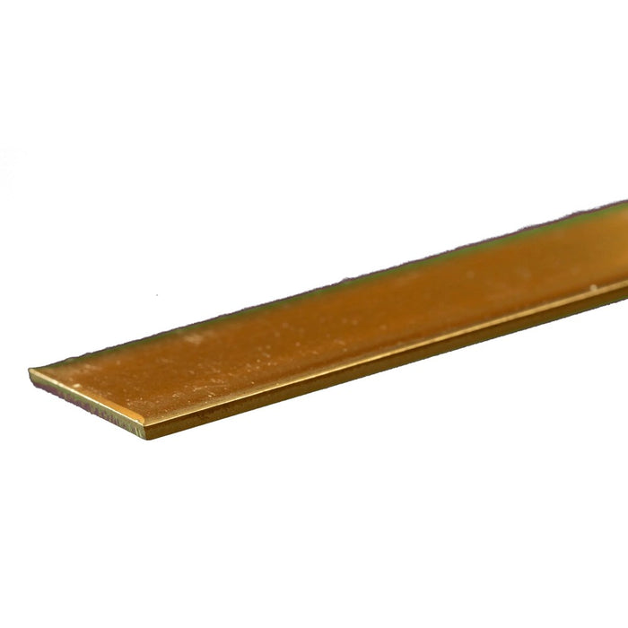 K&S 8247 Brass Strip .064 x 3/4 - 12" Length