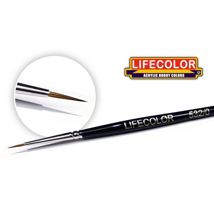 Lifecolor 532-0 Brush Round Long Hair