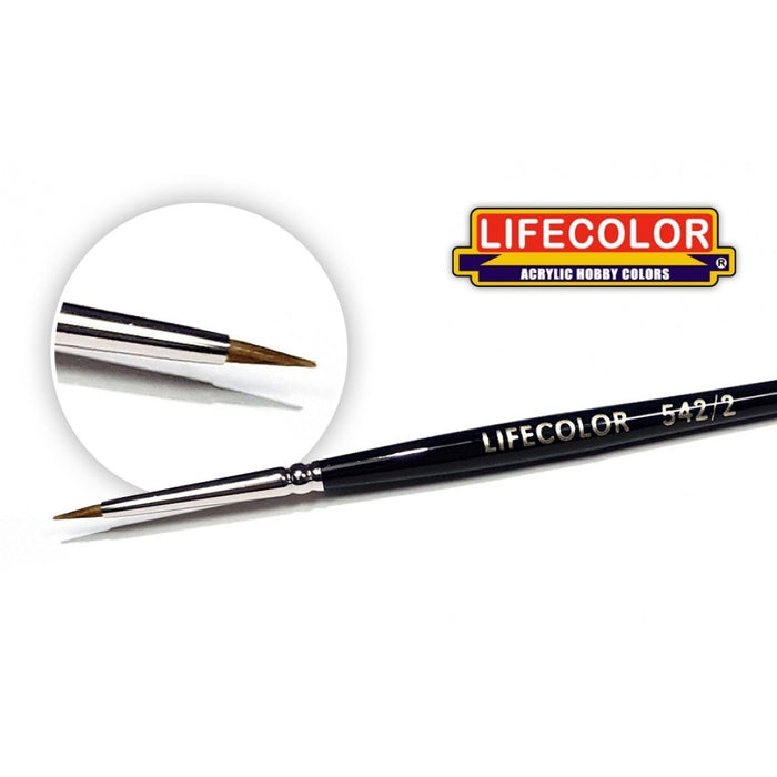 Lifecolor 542-2 Brush Round Short Hair