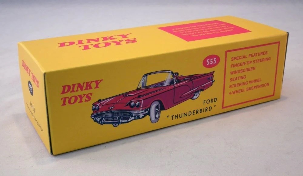Dinky Toys 555 Ford Thunderbird - Blue