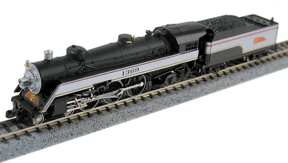 Model Power 87421 N USRA 4-6-2 Semi-Streamlined Pacific Steam Locomotive - Santa Fe 1369