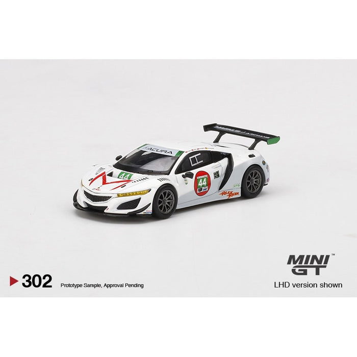 MiniGT 00302-L 1:64 Acura Nsx GT3 Evo No.44 Magnus Racing 2021 Imsa Daytona
