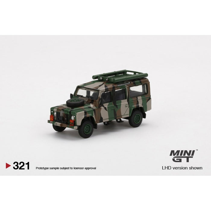 MiniGT 00321-R 1:64 Land Rover Defender 110 Malaysian