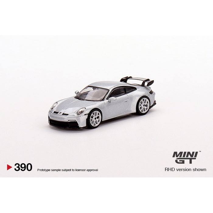 MiniGT 00390-R 1:64 Porsche 911 (992) GT3 GT Silver