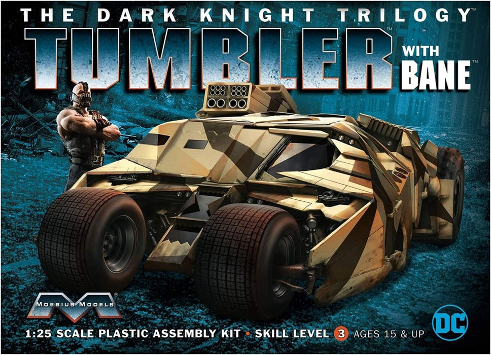 Moebius Models 967 1:25 The Dark Knight Trilogy Armoured Tumbler with Bane