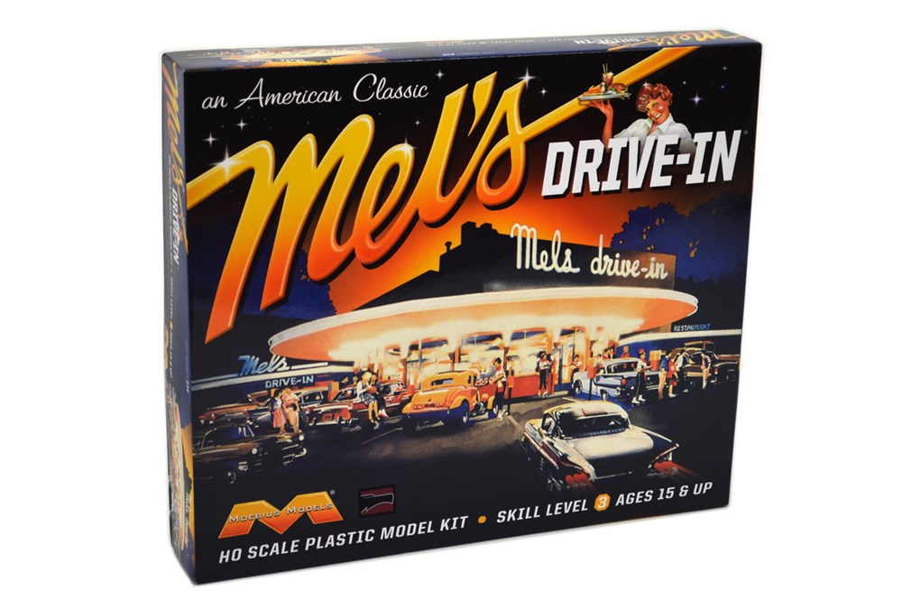 Moebius Models 0935 1:87 Mel's Drive-in (HO Scale)