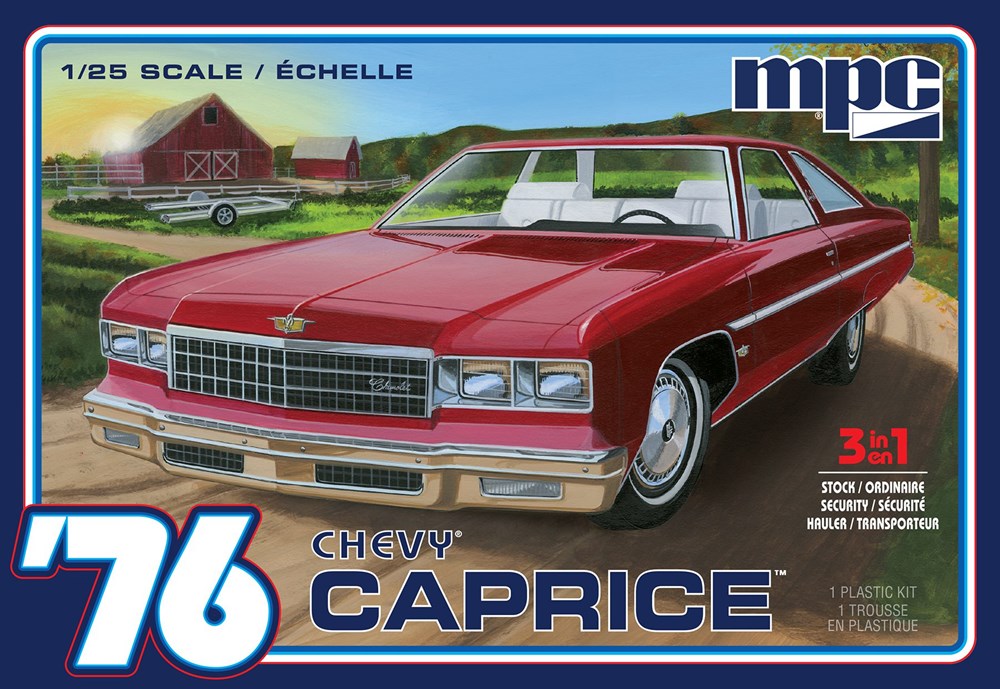 MPC 963 1:25 1976 Chevy Caprice