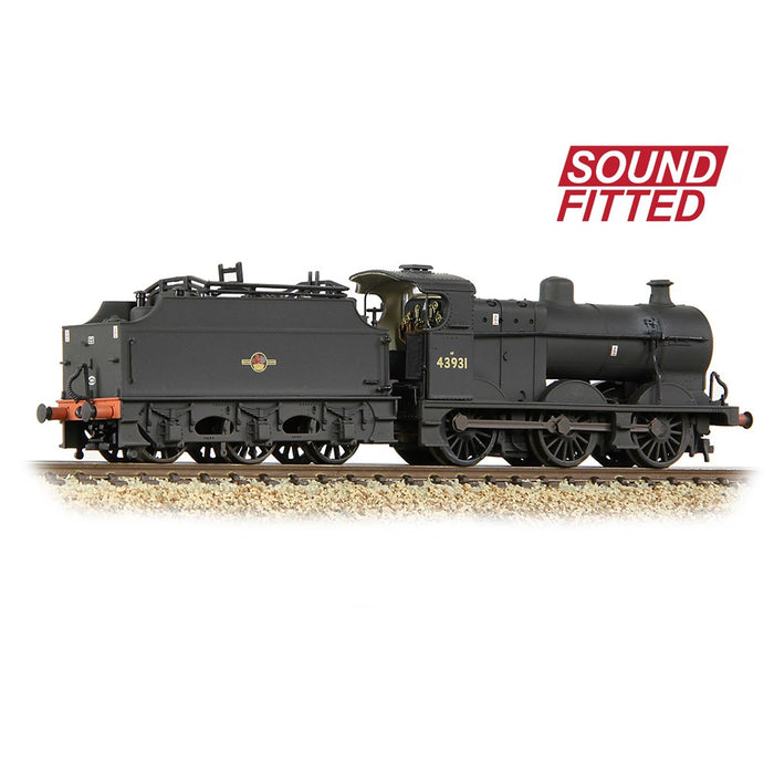 Graham Farish [N] 372-065SF MR 3835 4F with Fowler Tender 43931 in BR Black (Late Crest) [W]