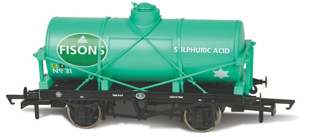 Oxford Rail OR76TK2005 OO Fisons Sulphuric Acid No.31 12 Ton Tank Wagon
