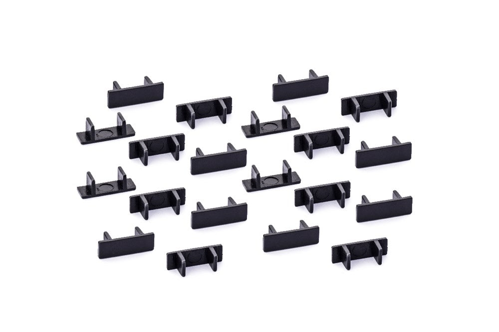 Policar P076-20 Intersection Locking Track Clips - 20pcs