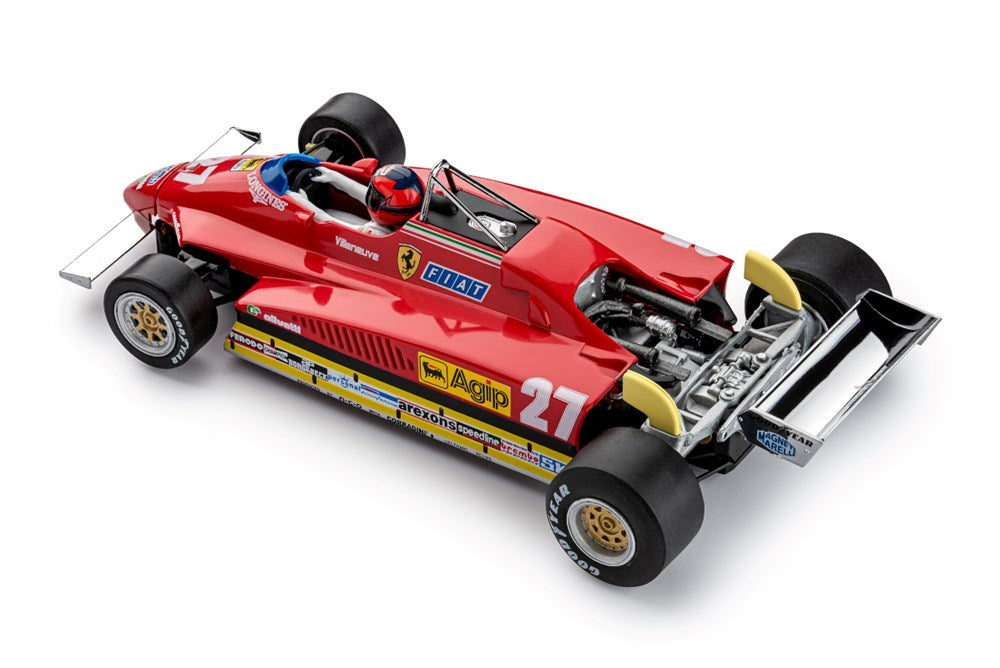 Policar PCW01 Ferrari 126C2 - No.27 Belgian GP Zolder Qualifying 1982 Gilles Villeneuve