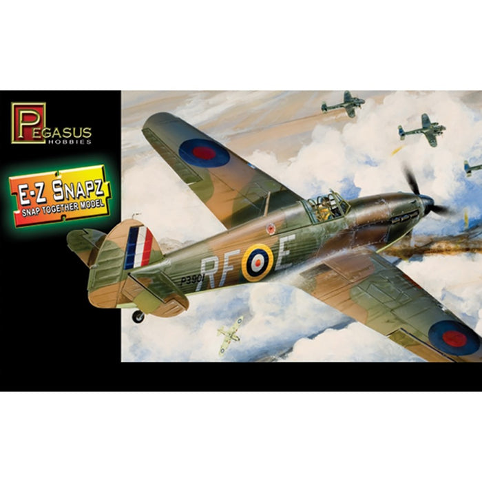 Pegasus Hobbies 8411 1:48 Hawker Hurricane Mk I (E-Z Snapz Kit)