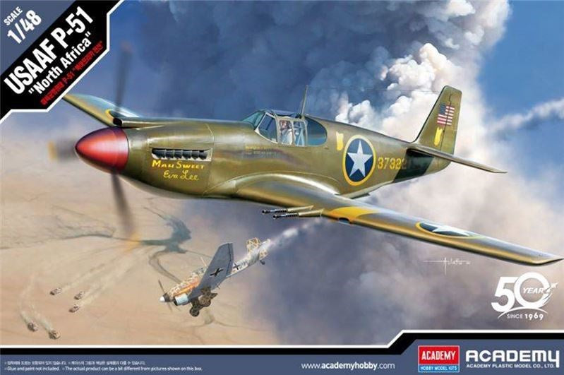 Academy 12338 1:48 USAAF P-51 "North Africa" / Mustang MkIA