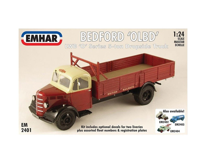 Emhar 2401 1:24 Bedford O Series LWB Dropside Truck
