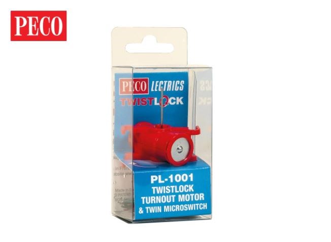 Peco PL-1001 Twistlock Motor and Microswitch