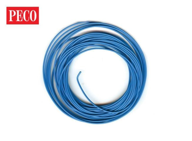 Peco PL-38B 7m Connecting Wire (3amp) Blue