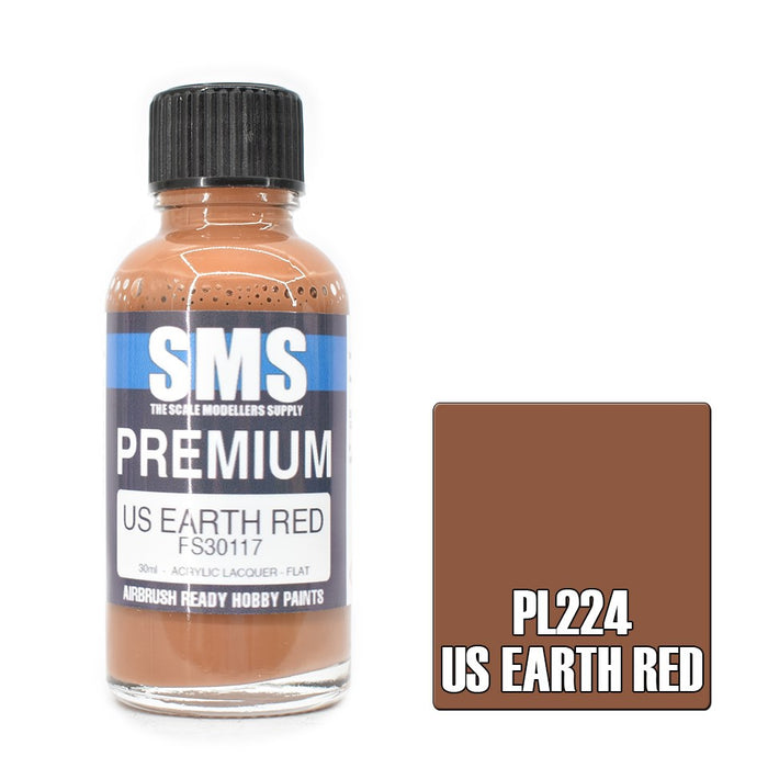 SMS PL224 Premium US EARTH RED 30ml