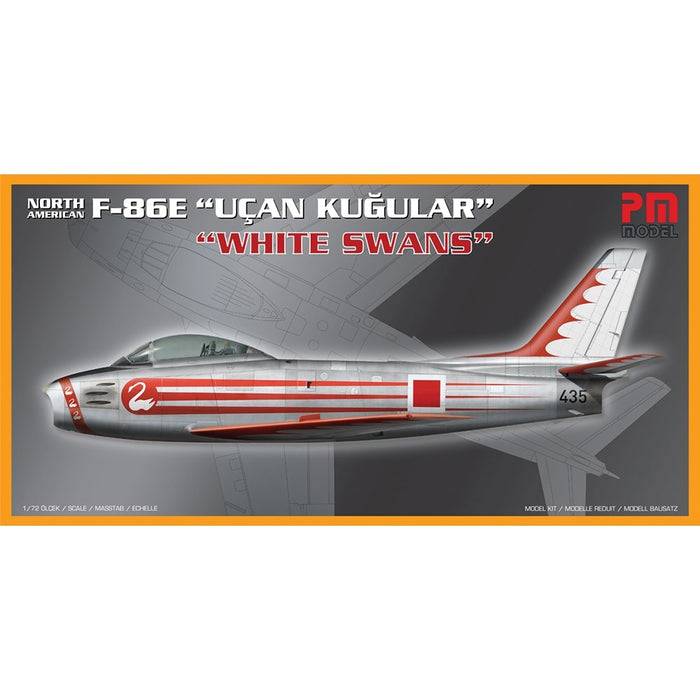PM Model 208 1:72 North American F-86E White Swans