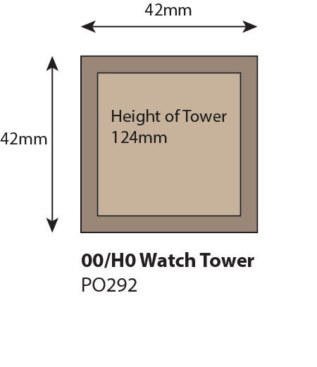 Metcalfe PO292 [OO] Watch Tower