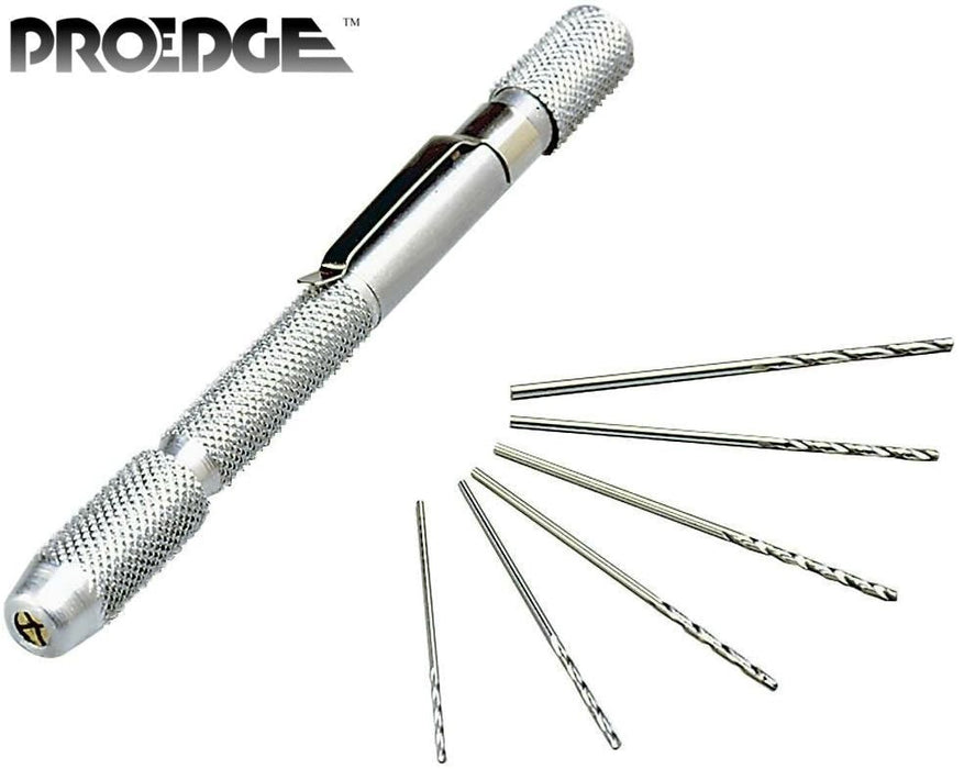 Proedge 56005 Mini Pin Vise with 6 Assorted Drills