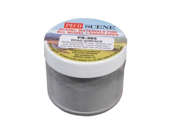 Peco PS-365 Road Surface Weathering Powder (75ml Tub)
