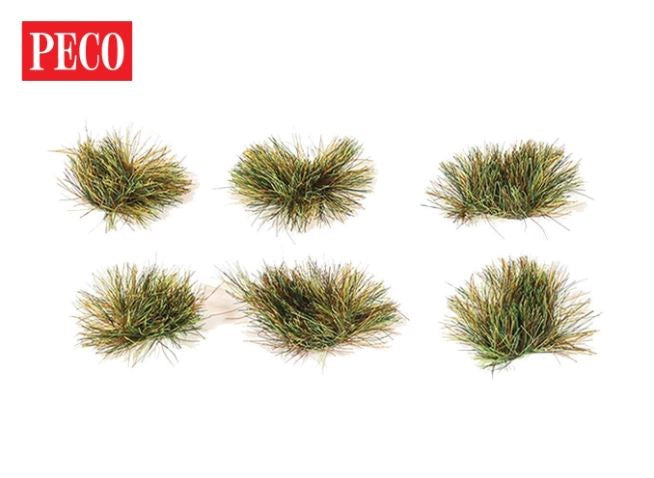 Peco PSG-66 6mm Self Adhesive Autumn Grass Tufts (100)