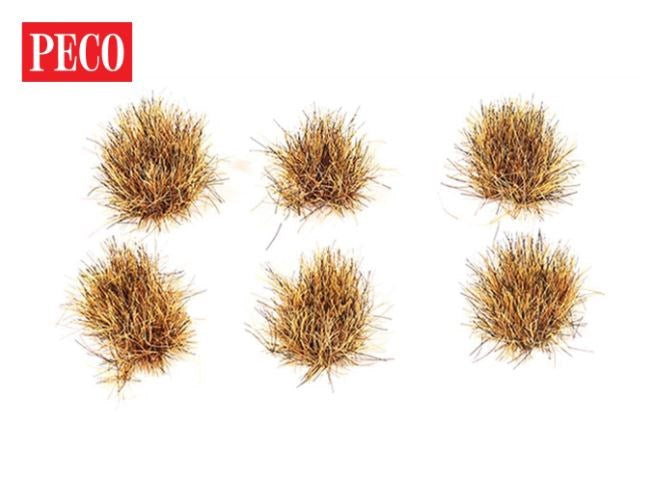 Peco PSG-75 10mm Self Adhesive Patchy Grass Tufts (100)
