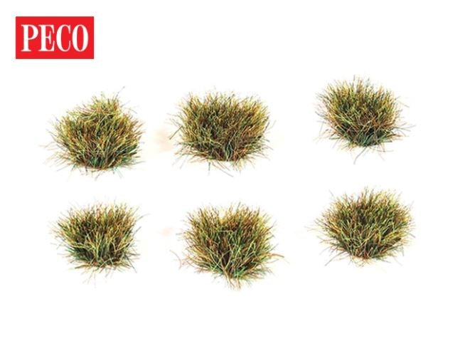 Peco PSG-76 10mm Self Adhesive Autumn Grass Tufts (100)