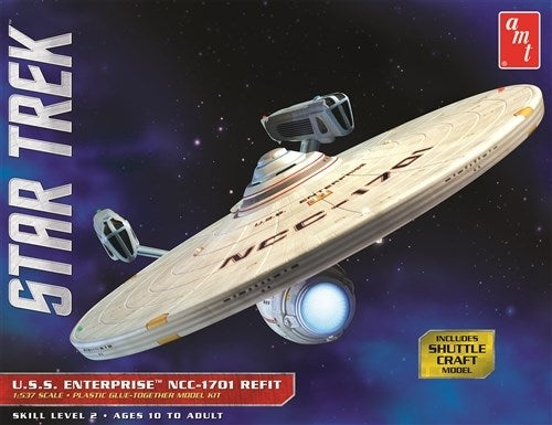 AMT 1080 1:537 Star Trek: U.S.S. Enterprise Refit