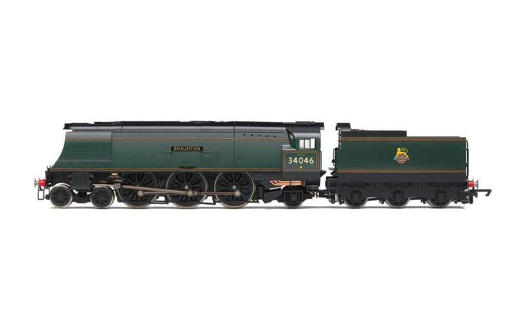 Hornby R30114 OO BR, West Country Class, 4-6-2, 34046 'Braunton' - Era 4
