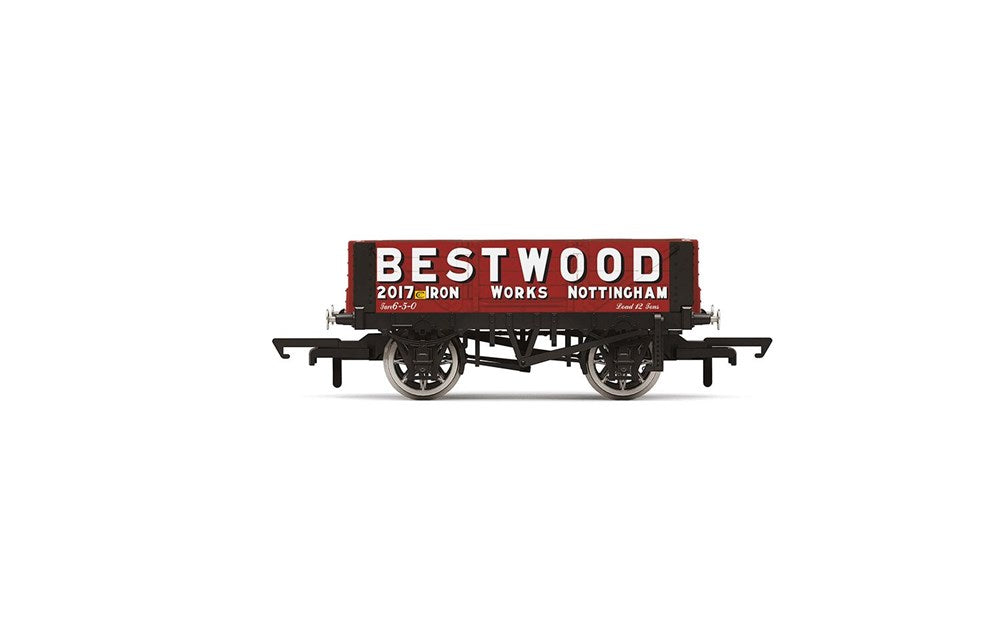 Hornby R60094 OO 4 Plank Wagon Bestwood Iron Works - Era 3