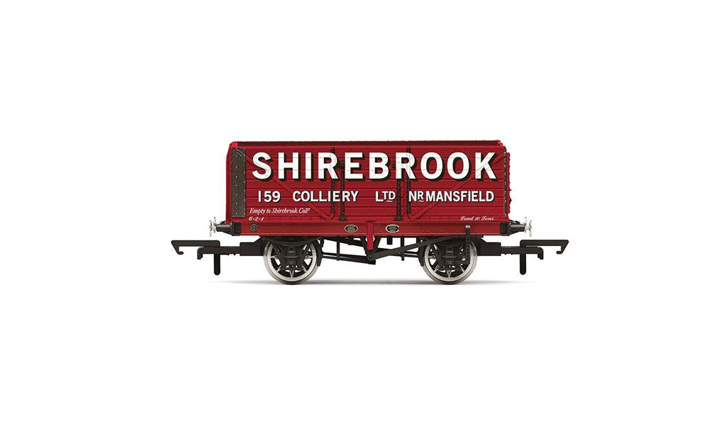 Hornby R60097 OO 7 Plank Wagon Shirebrook - Era 3
