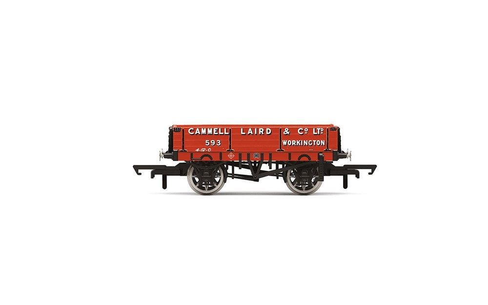 Hornby R60156 OO 3 Plank Wagon Cammell Laird & Co. Ltd - Era 3