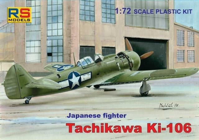 RS Models 92057 Tachikawa Ki-106 (2 decal v. for Japan, USA)