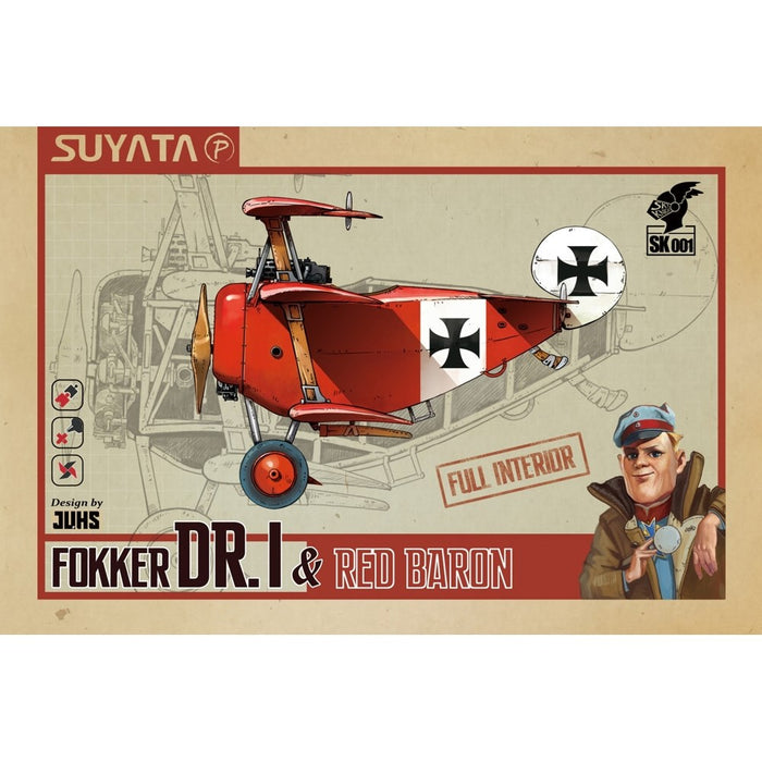 Suyata SK001 Fokker Dr I & Red Baron