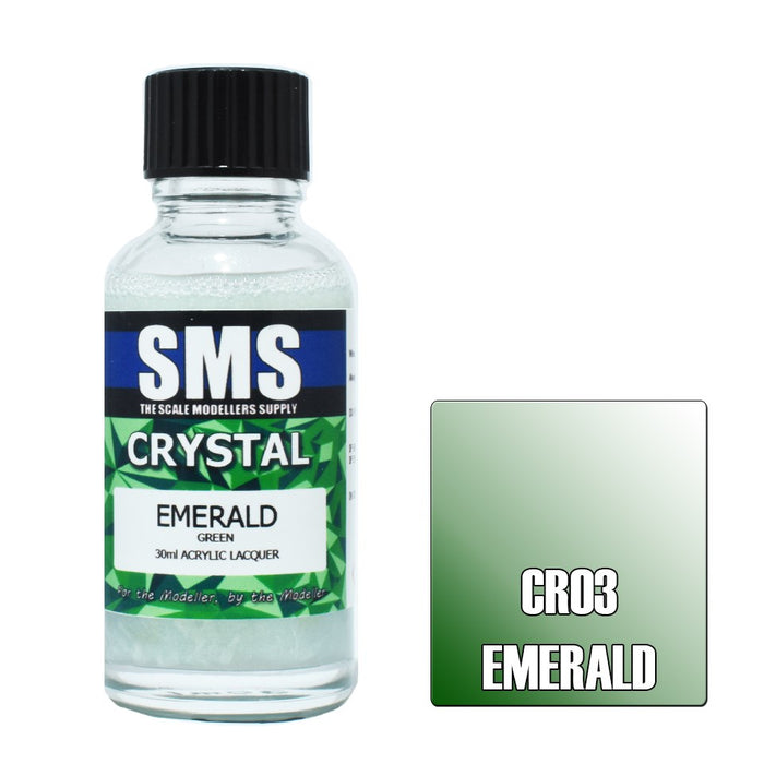 SMS CR03 Crystal EMERALD (Green) 30ml