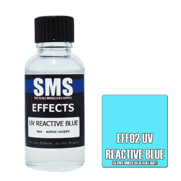 SMS EFF02 Effects UV REACTIVE BLUE 30ml