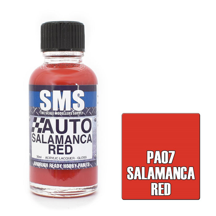 SMS PA07 Auto Colour SALAMANCA RED 30ml