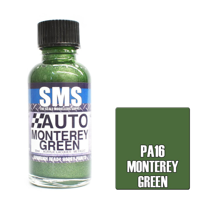 SMS PA16 Auto Colour MONTERAY GREEN 30ml