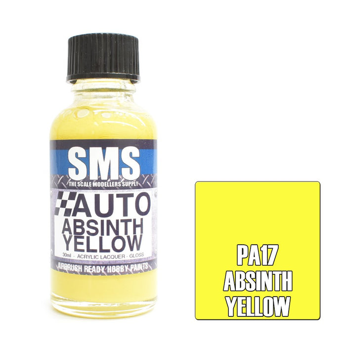SMS PA17 Auto Colour ABSINTHE YELLOW 30ml