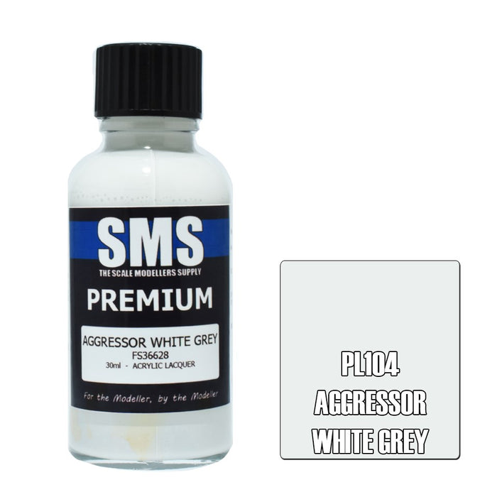 SMS PL104 Premium AGGRESSOR WHITE GREY 30ml
