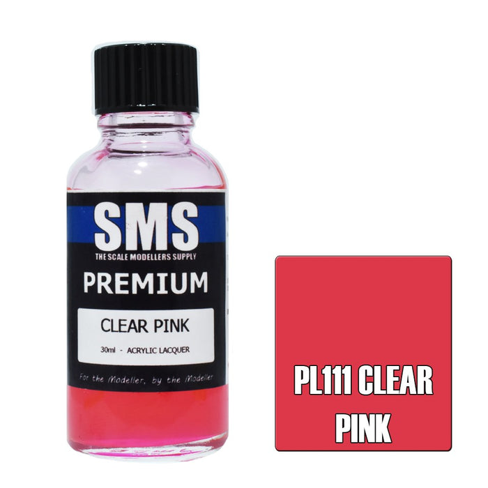 SMS PL111 Premium CLEAR PINK 30ml