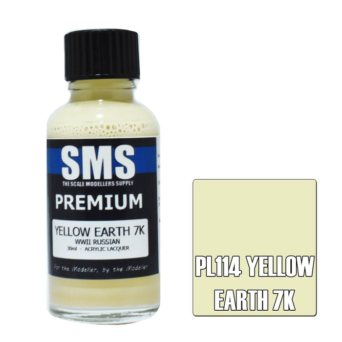 SMS PL114 Premium YELLOW EARTH 7K 30ml