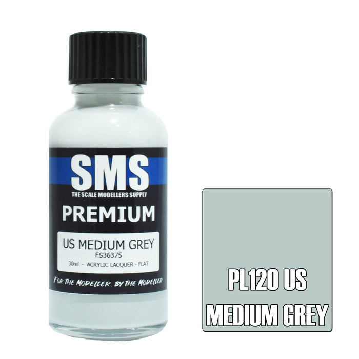 SMS PL120 Premium US MEDIUM GREY 30ml