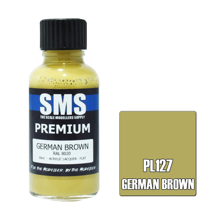 SMS PL127 Premium GERMAN BROWN (RAL 8020) 30ml